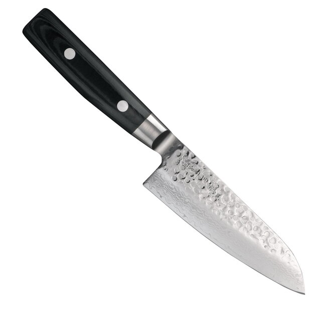 Yaxell Zen Santoku Koksmes 12,5 cm – 37 Lagen Damaststaal – Canvas-Micarta Heft