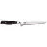 Yaxell Yaxell Japans - Serie Tsuchimon - Uitbeenmes - VG10 Staal - 61 HRC - Lemmet 15 cm - 3 Lagen Damaststaal - Canvas-Micarta Heft Yaxell Yaxell Japans - Serie Tsuchimon - Uitbeenmes - VG10 Staal - 61 HRC - Lemmet 15 cm - 3 Lagen Damaststaal - Canvas-Micarta Heft