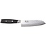 Yaxell Tsuchimon Santoku Koksmes 16,5 cm – VG10 Staal – Gehamerd Lemmet – Micarta Heft