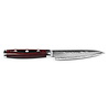 Yaxell Yaxell Japans - Serie Super Gou - Universeelmes - SG2 Staal - 63 HRC - Lemmet 12 cm - 161 Lagen Damaststaal - Canvas-Micarta Heft Yaxell Yaxell Japans - Serie Super Gou - Universeelmes - SG2 Staal - 63 HRC - Lemmet 12 cm - 161 Lagen Damaststaal - Canvas-Micarta Heft