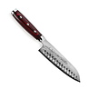 Yaxell Yaxell Super Gou Santoku Mes met Kuilen - 16.5 cm Lemmet - SG2 Staal - 161 Lagen Damast - Handgemaakt in Japan Yaxell Yaxell Super Gou Santoku Mes met Kuilen - 16.5 cm Lemmet - SG2 Staal - 161 Lagen Damast - Handgemaakt in Japan