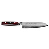 Yaxell Yaxell Japans - Serie Super Gou - Santoku Koksmes - SG2 Staal - 63 HRC - Lemmet 16.5 cm - 161 Lagen Damaststaal - Canvas-Micarta Heft Yaxell Yaxell Japans - Serie Super Gou - Santoku Koksmes - SG2 Staal - 63 HRC - Lemmet 16.5 cm - 161 Lagen Damaststaal - Canvas-Micarta Heft