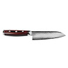 Yaxell Yaxell Japans - Serie Super Gou - Santoku Koksmes - SG2 Staal - 63 HRC - Lemmet 12.5 cm - 161 Lagen Damaststaal - Canvas-Micarta Heft Yaxell Yaxell Japans - Serie Super Gou - Santoku Koksmes - SG2 Staal - 63 HRC - Lemmet 12.5 cm - 161 Lagen Damaststaal - Canvas-Micarta Heft