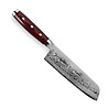 Yaxell Yaxell Super Gou Nakiri Koksmes 18 cm - 161 Lagen Damast, SG2 Staal, 63 HRC, Canvas-Micarta Heft Yaxell Yaxell Super Gou Nakiri Koksmes 18 cm - 161 Lagen Damast, SG2 Staal, 63 HRC, Canvas-Micarta Heft