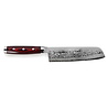 Yaxell Yaxell Super Gou Nakiri Koksmes 18 cm - 161 Lagen Damast, SG2 Staal, 63 HRC, Canvas-Micarta Heft Yaxell Yaxell Super Gou Nakiri Koksmes 18 cm - 161 Lagen Damast, SG2 Staal, 63 HRC, Canvas-Micarta Heft