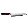 Yaxell Yaxell Japans - Serie Super Gou - Koksmes - SG2 Staal - 63 HRC - Lemmet 20 cm - 161 Lagen Damaststaal - Canvas-Micarta Heft Yaxell Yaxell Japans - Serie Super Gou - Koksmes - SG2 Staal - 63 HRC - Lemmet 20 cm - 161 Lagen Damaststaal - Canvas-Micarta Heft