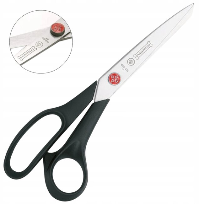 Mundial Professionele Stofschaar 21 cm – Microvertanding – Ergonomisch Heft