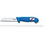 Robert Herder Zwoller Groentemes – Carbonstaal – Lemmet 118 mm – Ergonomisch PP Heft – Blauw
