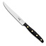 Robert Herder Steakmes – Buckels – RVS – Fijne Kartel – XL Lemmet 12,5 cm – Heft POM Zwart