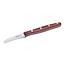 Robert Herder K0 Aardappelschilmes Tourneermes – RVS – Gebogen – Lemmet 7 cm – Heft Walnotenhout