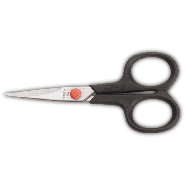 Mundial Ergonomische Borduurschaar – 11 cm – Antislip Handvat – Lichtgewicht