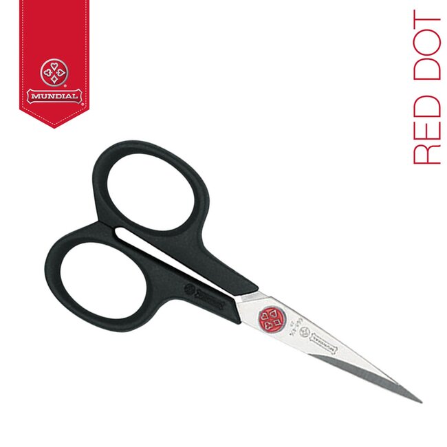 Mundial Ergonomische Borduurschaar – 11 cm – Antislip Handvat – Lichtgewicht