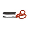 Mundial Mundial Serra Sharp - 270-8SR - Coupeuseschaar / Stofschaar - RVS - Rood Gelakt - 21 cm Mundial Mundial Serra Sharp - 270-8SR - Coupeuseschaar / Stofschaar - RVS - Rood Gelakt - 21 cm