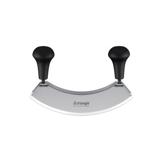 Triangle Professioneel Wiegemes 23cm – Dubbelzijdig RVS – Ergonomisch Handvat