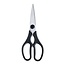 Triangle Professionele Keukenschaar 24 cm – RVS met Microvertanding – Uitneembaar voor Eenvoudige Reiniging