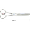 Solingen Solingen Effileerschaar - Uitdunschaar - RVS - 5.5 Inch - 12 Tands - Topper DP nr. 12 / 8 Solingen Solingen Effileerschaar - Uitdunschaar - RVS - 5.5 Inch - 12 Tands - Topper DP nr. 12 / 8