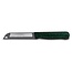 Solingen Schilmesje Robuust Handvat – RVS Glad – 18,5 cm met Blade Cover – Groen Glitter