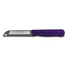 Solingen Solingen Schilmesje Robuust Handvat - RVS Glad - 18.5 cm met "Blade Cover" - Paars Glitter - 10 stuks Solingen Solingen Schilmesje Robuust Handvat - RVS Glad - 18.5 cm met "Blade Cover" - Paars Glitter - 10 stuks