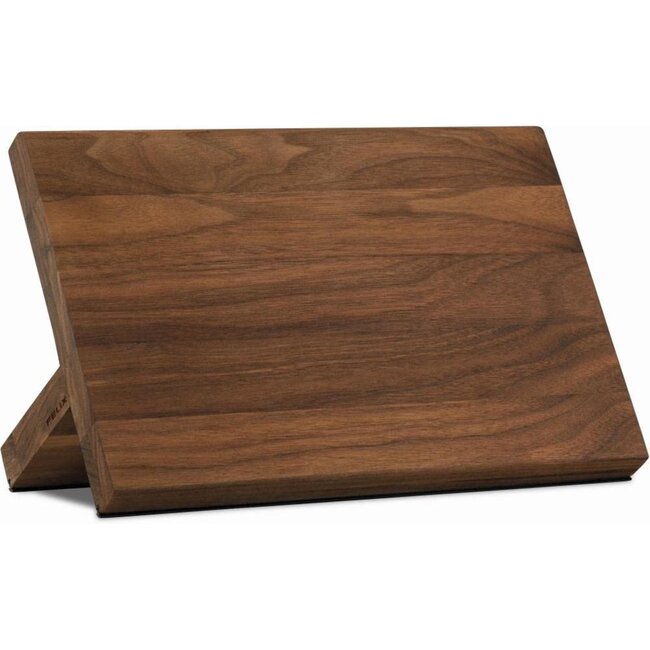 Felix Zepter Luxe Messenblok Set – 6-delig – RVS Lemmet – Platinum Heft – Inclusief Notenhouten Blok