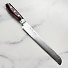 Yaxell Yaxell Japans - Serie Super Gou - Broodmes - SG2 Staal - 63 HRC - Lemmet 23 cm - 161 Lagen Damaststaal - Canvas-Micarta Heft Yaxell Yaxell Japans - Serie Super Gou - Broodmes - SG2 Staal - 63 HRC - Lemmet 23 cm - 161 Lagen Damaststaal - Canvas-Micarta Heft