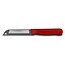 Solingen Kartelmes – Tomatenmes met Kartel – Robuust Handvat – RVS – 18,5 cm met Blade Cover – Rood Glitter – 10 stuks