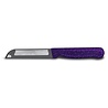 Solingen Solingen Kartelmes - Tomatenmes met Kartel - Robuust Handvat - RVS - 18.5 cm met "Blade Cover" - Paars Glitter - 10 stuks Solingen Solingen Kartelmes - Tomatenmes met Kartel - Robuust Handvat - RVS - 18.5 cm met "Blade Cover" - Paars Glitter - 10 stuks