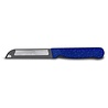 Solingen Solingen Kartelmes - Tomatenmes met Kartel - Robuust Handvat - RVS - 18.5 cm met "Blade Cover" - Blauw Glitter Solingen Solingen Kartelmes - Tomatenmes met Kartel - Robuust Handvat - RVS - 18.5 cm met "Blade Cover" - Blauw Glitter