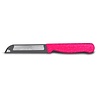 Solingen Solingen Kartelmes - Tomatenmes met Kartel - Robuust Handvat - RVS - 18.5 cm met "Blade Cover" - Roze Glitter Solingen Solingen Kartelmes - Tomatenmes met Kartel - Robuust Handvat - RVS - 18.5 cm met "Blade Cover" - Roze Glitter