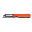 Solingen Schilmesje Robuust Handvat – RVS Glad – 16 cm met Blade Cover – Donker Oranje