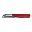 Solingen Schilmesje Robuust Handvat – RVS Glad – 16 cm met Blade Cover – Rood – 10 stuks