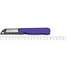 Solingen Solingen Schilmesje Robuust Handvat - RVS Glad - 16 cm met "Blade Cover" - Paars - 10 stuks Solingen Solingen Schilmesje Robuust Handvat - RVS Glad - 16 cm met "Blade Cover" - Paars - 10 stuks