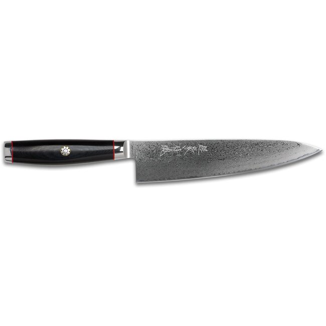 Yaxell Super Gou Ypsilon Koksmes 20 cm – 193 Lagen Damaststaal – SG2 Staal – 63 HRC – Canvas-Micarta Heft – Japan