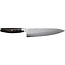 Yaxell Ketu Koksmes 24 cm – SG2 Stalen Kern – Tsuchime Finish – Pakkahout Handvat