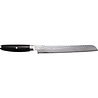 Yaxell Yaxell Japans - Serie Ketu - Broodmes - VG10 Staal - 61 HRC - Lemmet 23 cm - 3 Lagen Damaststaal - Zwart Pakka Wood Heft Yaxell Yaxell Japans - Serie Ketu - Broodmes - VG10 Staal - 61 HRC - Lemmet 23 cm - 3 Lagen Damaststaal - Zwart Pakka Wood Heft