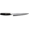 Yaxell Yaxell Japans - Serie Ketu - Vleesmes - VG10 Staal - 61 HRC - Lemmet 15 cm - 3 Lagen Damaststaal - Zwart Pakka Wood Heft Yaxell Yaxell Japans - Serie Ketu - Vleesmes - VG10 Staal - 61 HRC - Lemmet 15 cm - 3 Lagen Damaststaal - Zwart Pakka Wood Heft