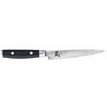 Yaxell Yaxell Japans - Serie Ran - Vleesmes - VG10 Staal - 61 HRC - Lemmet 15 cm - 69 Lagen Damaststaal - Canvas-Micarta Heft Yaxell Yaxell Japans - Serie Ran - Vleesmes - VG10 Staal - 61 HRC - Lemmet 15 cm - 69 Lagen Damaststaal - Canvas-Micarta Heft