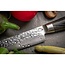 Yaxell Ketu Koksmes 20 cm – SG2 Stalen Kern – Tsuchime Finish – Pakkahout Handvat