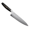 Yaxell Yaxell Japans - Serie Ketu - Koksmes - VG10 Staal - 61 HRC - Lemmet 20 cm - 3 Lagen Damaststaal - Zwart Pakka Wood Heft Yaxell Yaxell Japans - Serie Ketu - Koksmes - VG10 Staal - 61 HRC - Lemmet 20 cm - 3 Lagen Damaststaal - Zwart Pakka Wood Heft
