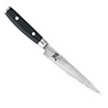 Yaxell Yaxell Japans - Serie Ran - Vleesmes - VG10 Staal - 61 HRC - Lemmet 15 cm - 69 Lagen Damaststaal - Canvas-Micarta Heft Yaxell Yaxell Japans - Serie Ran - Vleesmes - VG10 Staal - 61 HRC - Lemmet 15 cm - 69 Lagen Damaststaal - Canvas-Micarta Heft