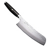 Yaxell Yaxell Japans - Serie Ketu - Konata - VG10 Staal - 61 HRC - Lemmet 21.5 cm - 3 Lagen Damaststaal - Zwart Pakka Wood Heft Yaxell Yaxell Japans - Serie Ketu - Konata - VG10 Staal - 61 HRC - Lemmet 21.5 cm - 3 Lagen Damaststaal - Zwart Pakka Wood Heft