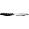 Yaxell Yaxell Japans - Serie Ketu - Schilmes - VG10 Staal - 61 HRC - Lemmet 10 cm - 3 Lagen Damaststaal - Zwart Pakka Wood Heft Yaxell Yaxell Japans - Serie Ketu - Schilmes - VG10 Staal - 61 HRC - Lemmet 10 cm - 3 Lagen Damaststaal - Zwart Pakka Wood Heft