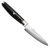 Yaxell Yaxell Japans - Serie Ketu - Schilmes - VG10 Staal - 61 HRC - Lemmet 10 cm - 3 Lagen Damaststaal - Zwart Pakka Wood Heft Yaxell Yaxell Japans - Serie Ketu - Schilmes - VG10 Staal - 61 HRC - Lemmet 10 cm - 3 Lagen Damaststaal - Zwart Pakka Wood Heft