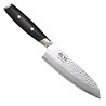 Yaxell Yaxell Japans - Serie Tsuchimon - Giftset 2-Delig Santoku 16.5 cm en Universeelmes 12 cm - VG10 Staal - 61 HRC - 3 Lagen Damaststaal - Canvas-Micarta Heft Yaxell Yaxell Japans - Serie Tsuchimon - Giftset 2-Delig Santoku 16.5 cm en Universeelmes 12 cm - VG10 Staal - 61 HRC - 3 Lagen Damaststaal - Canvas-Micarta Heft