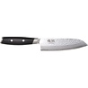 Yaxell Yaxell Japans - Serie Tsuchimon - Giftset 2-Delig Santoku 16.5 cm en Universeelmes 12 cm - VG10 Staal - 61 HRC - 3 Lagen Damaststaal - Canvas-Micarta Heft Yaxell Yaxell Japans - Serie Tsuchimon - Giftset 2-Delig Santoku 16.5 cm en Universeelmes 12 cm - VG10 Staal - 61 HRC - 3 Lagen Damaststaal - Canvas-Micarta Heft