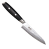 Yaxell Yaxell Japans - Serie Tsuchimon - Giftset 2-Delig Santoku 16.5 cm en Universeelmes 12 cm - VG10 Staal - 61 HRC - 3 Lagen Damaststaal - Canvas-Micarta Heft Yaxell Yaxell Japans - Serie Tsuchimon - Giftset 2-Delig Santoku 16.5 cm en Universeelmes 12 cm - VG10 Staal - 61 HRC - 3 Lagen Damaststaal - Canvas-Micarta Heft