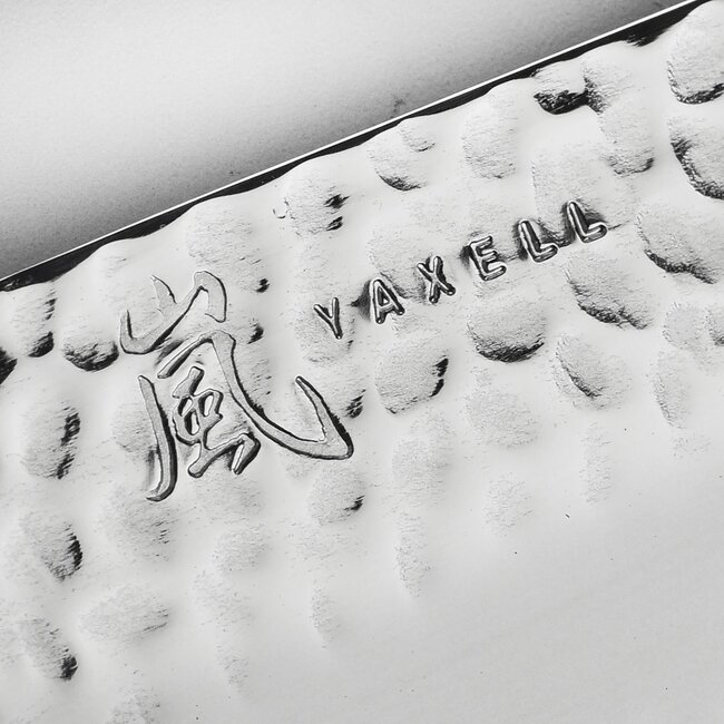 Yaxell Ketu Nakiri 16,5 cm – SG2 Stalen Kern – Tsuchime Finish – Pakkahout Handvat