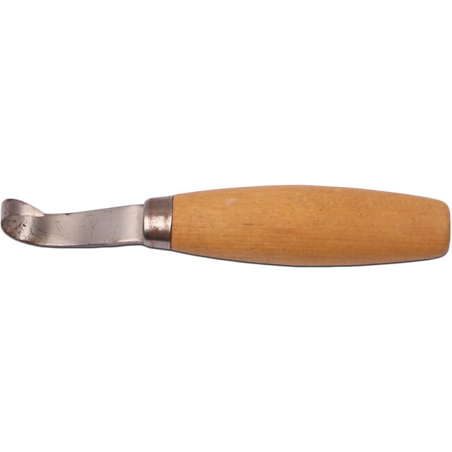 W-Selected Boomchirurgenmes met Cilindervormig Houten Heft – 16 cm