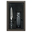 Yaxell Ran Messenset – Giftset – 2-delig – Messenslijper en Universeelmes 12 cm – 69 Lagen Damaststaal – VG10 Staal – 61 HRC – Canvas-Micarta Heft