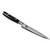 Yaxell Yaxell Japans - Serie Ran - Vleesmes - VG10 Staal - 61 HRC - Lemmet 18 cm - 69 Lagen Damaststaal - Canvas-Micarta Heft Yaxell Yaxell Japans - Serie Ran - Vleesmes - VG10 Staal - 61 HRC - Lemmet 18 cm - 69 Lagen Damaststaal - Canvas-Micarta Heft