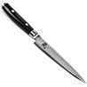 Yaxell Yaxell Japans - Serie Ran - Vleesmes - VG10 Staal - 61 HRC - Lemmet 18 cm - 69 Lagen Damaststaal - Canvas-Micarta Heft Yaxell Yaxell Japans - Serie Ran - Vleesmes - VG10 Staal - 61 HRC - Lemmet 18 cm - 69 Lagen Damaststaal - Canvas-Micarta Heft